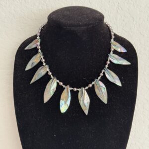 Aurora Leaf Shell Necklace