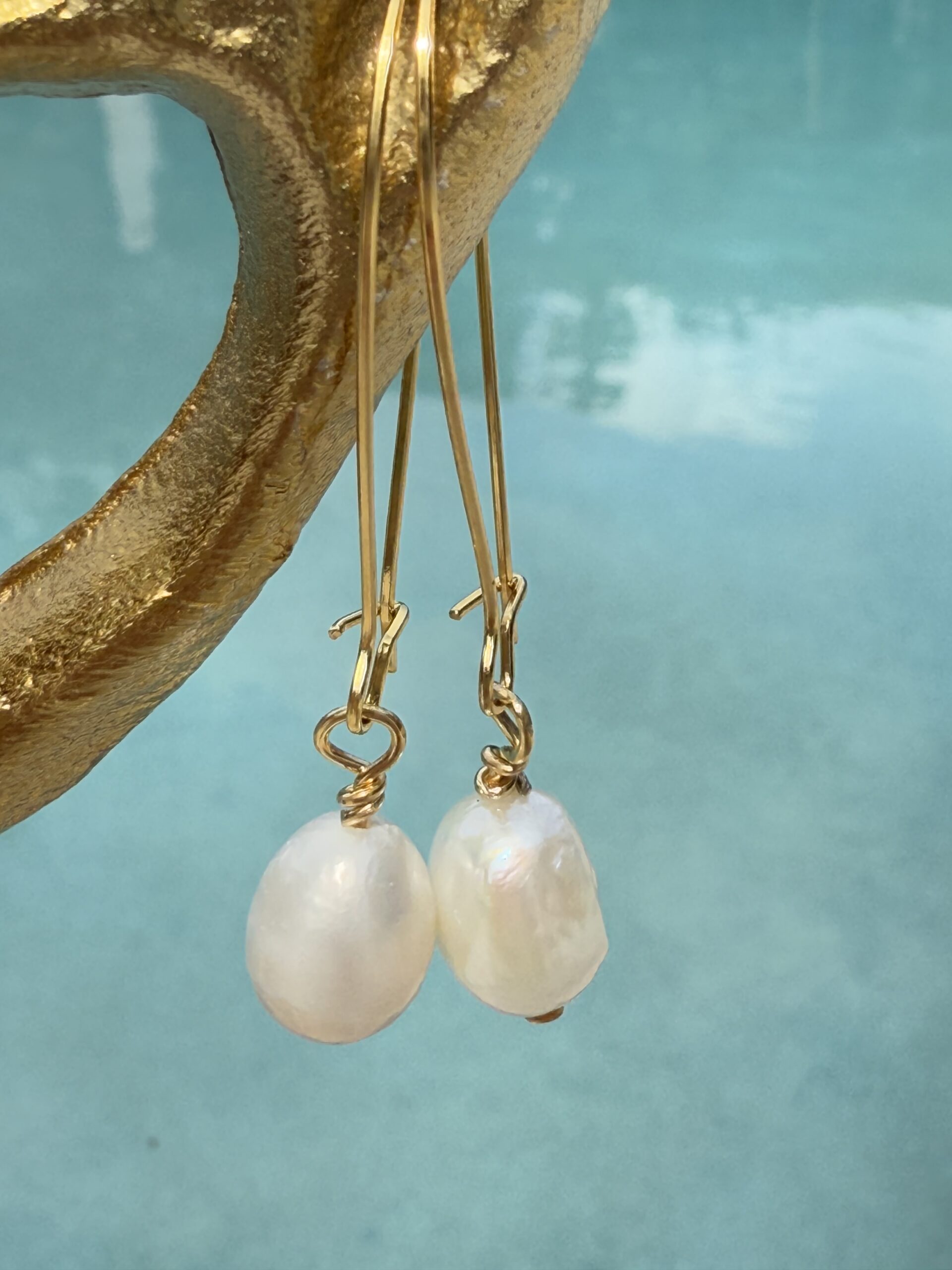 Freshwater Pearl Drop Earrings